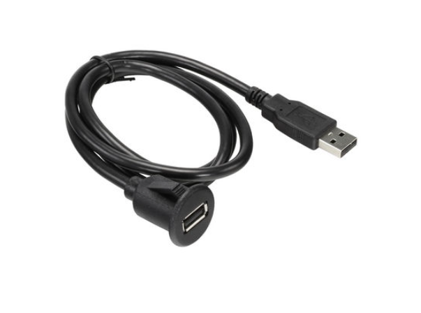 Dash Mount USB Extension Adaptor 0.9M