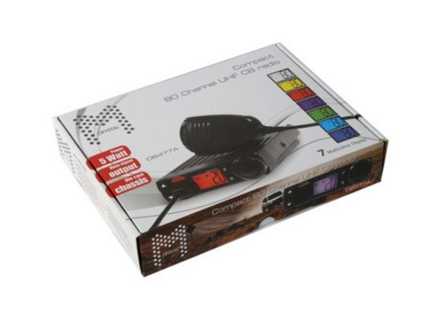 Crystal Mobile- 5W Compact in Car UHF CB Radio - Image 3